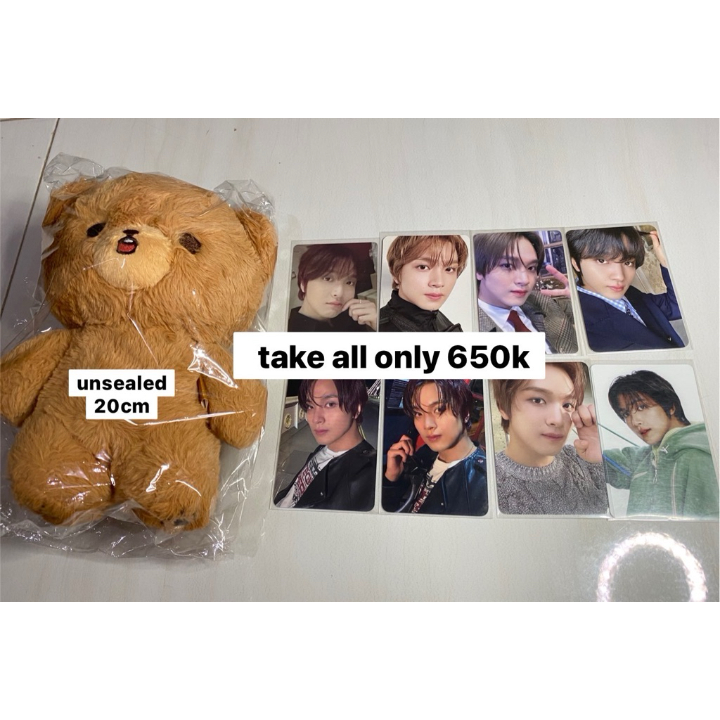 CHEETAH LEE 40CM GOMDO LEE 20cm TAG KUNING LEMYO DREAMIEZ KEYRING V1 UNSEALED UCHIWA HAECHAN JISUNG 