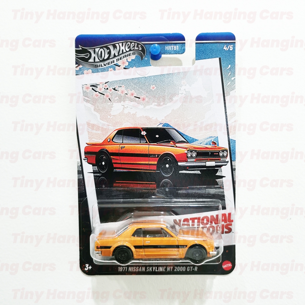 Hot Wheels National Icon 1971 Nissan Skyline HT 2000 GT-R (2025)