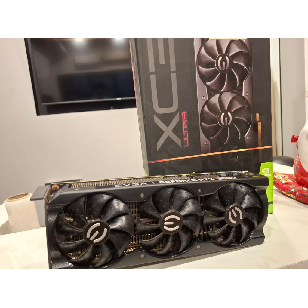 VGA NVDIA EVGA XC3 ULTRA BLACK NVIDIA RTX 3080 / RTX3080 10GB GDDR6X - 2ND