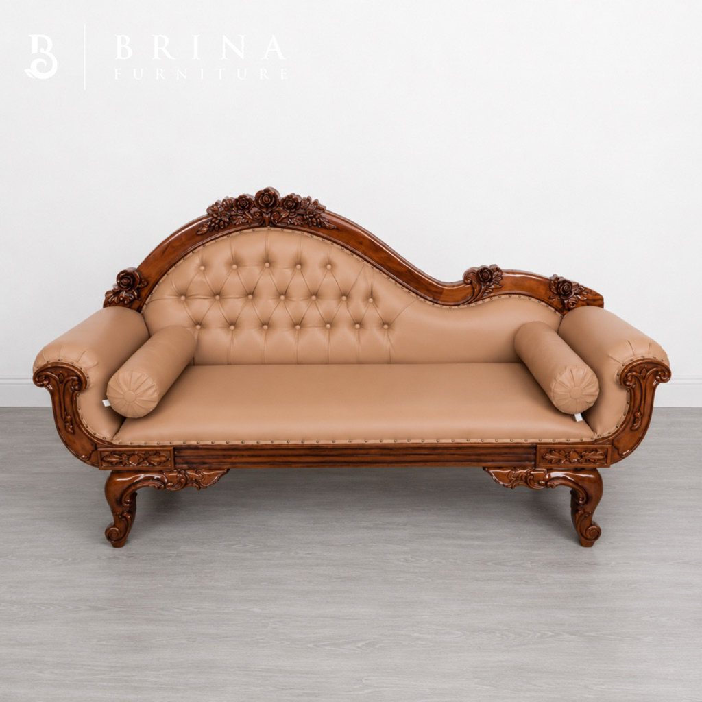 Sofa ukiran kayu jati mebel jepara - sofa santai kayu jati - sofa ukir mebel jepara