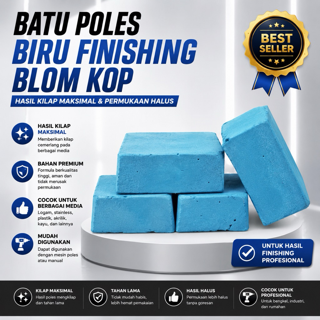 batu poles finishing / batu poles finihing blok / batu poles biru / batu poles dmp 29