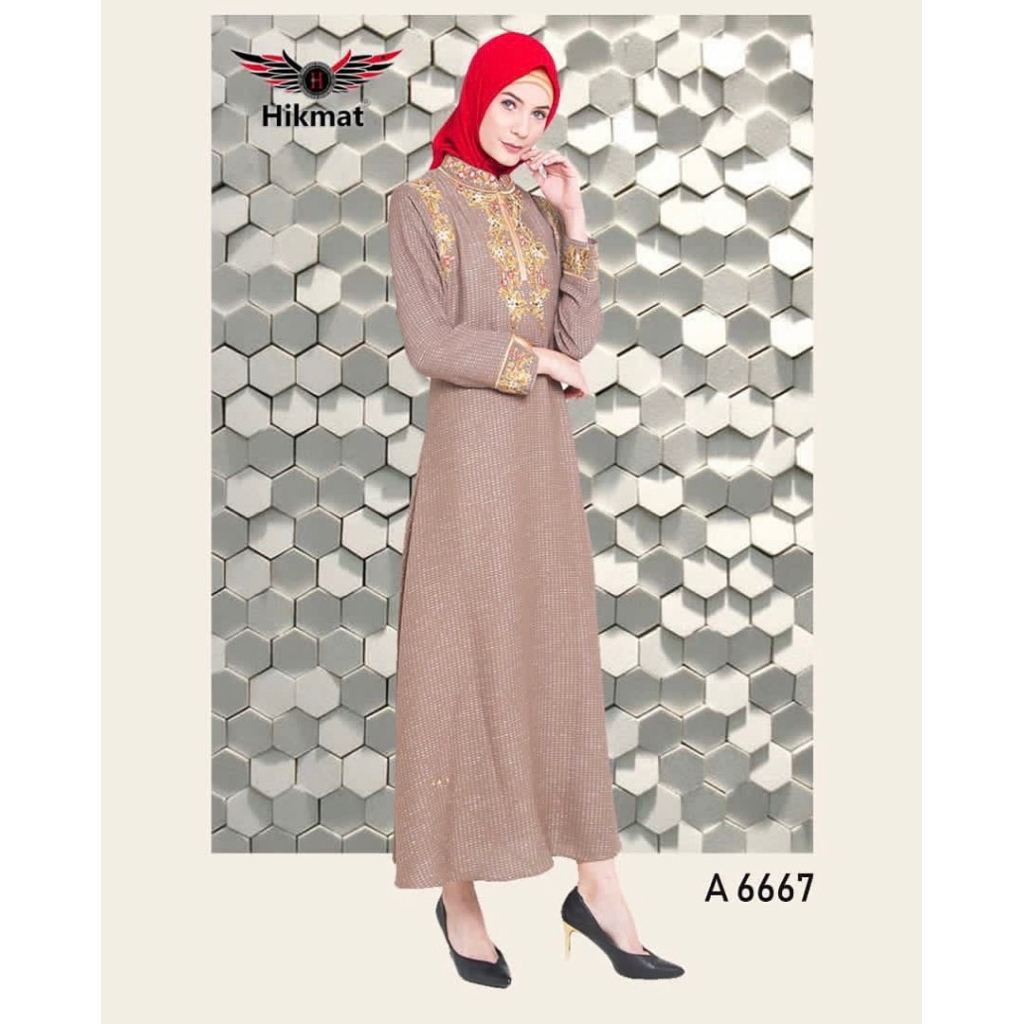 PRELOVED ABAYA HIKMAT FASHION KHALEWALE DRESS BY RHTLFZH JAVINA KALEELA HIKMAT LNW BAJU MURAH BAJU P