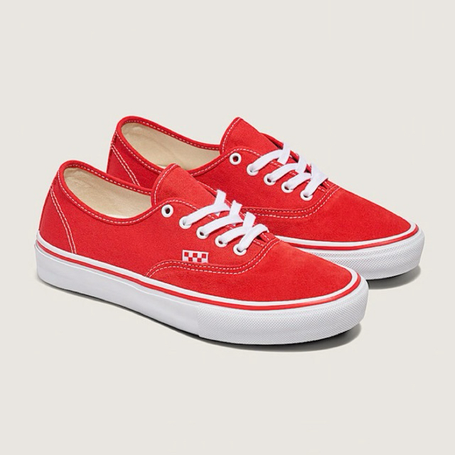 Vans Skate Authentic Shoes - Red