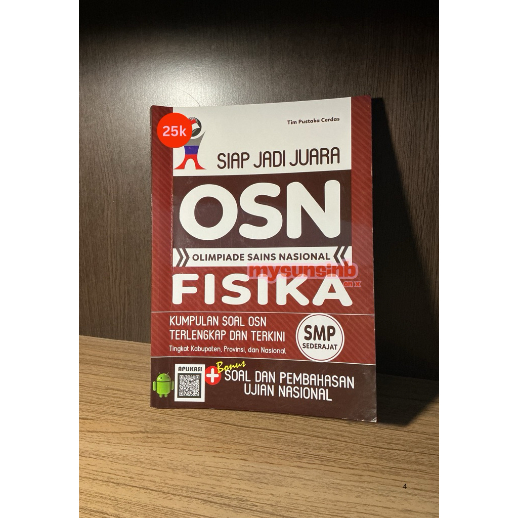 preloved siap jadi suara osn fisika smp by tim pustaka cerdas