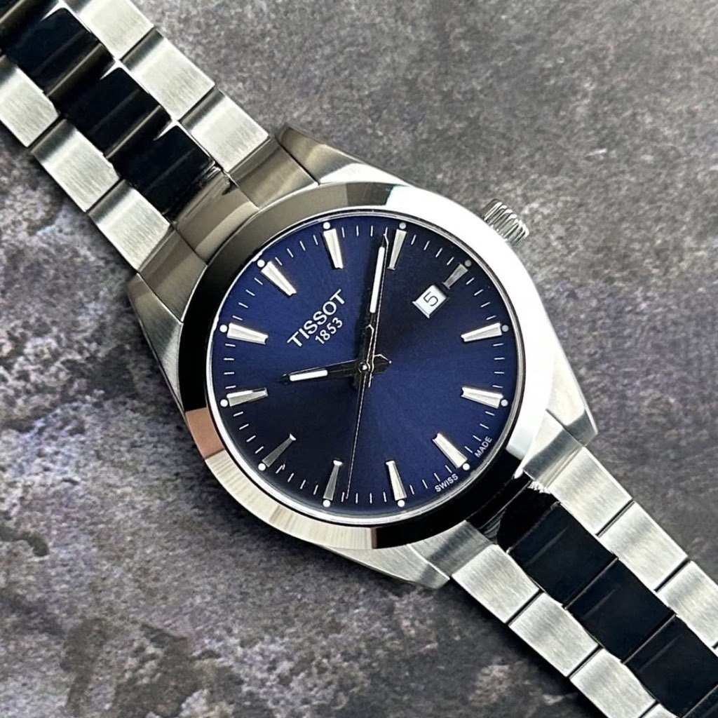 Tissot Gentleman 40 mm Quartz Dark Blue T127.410.11.041.00