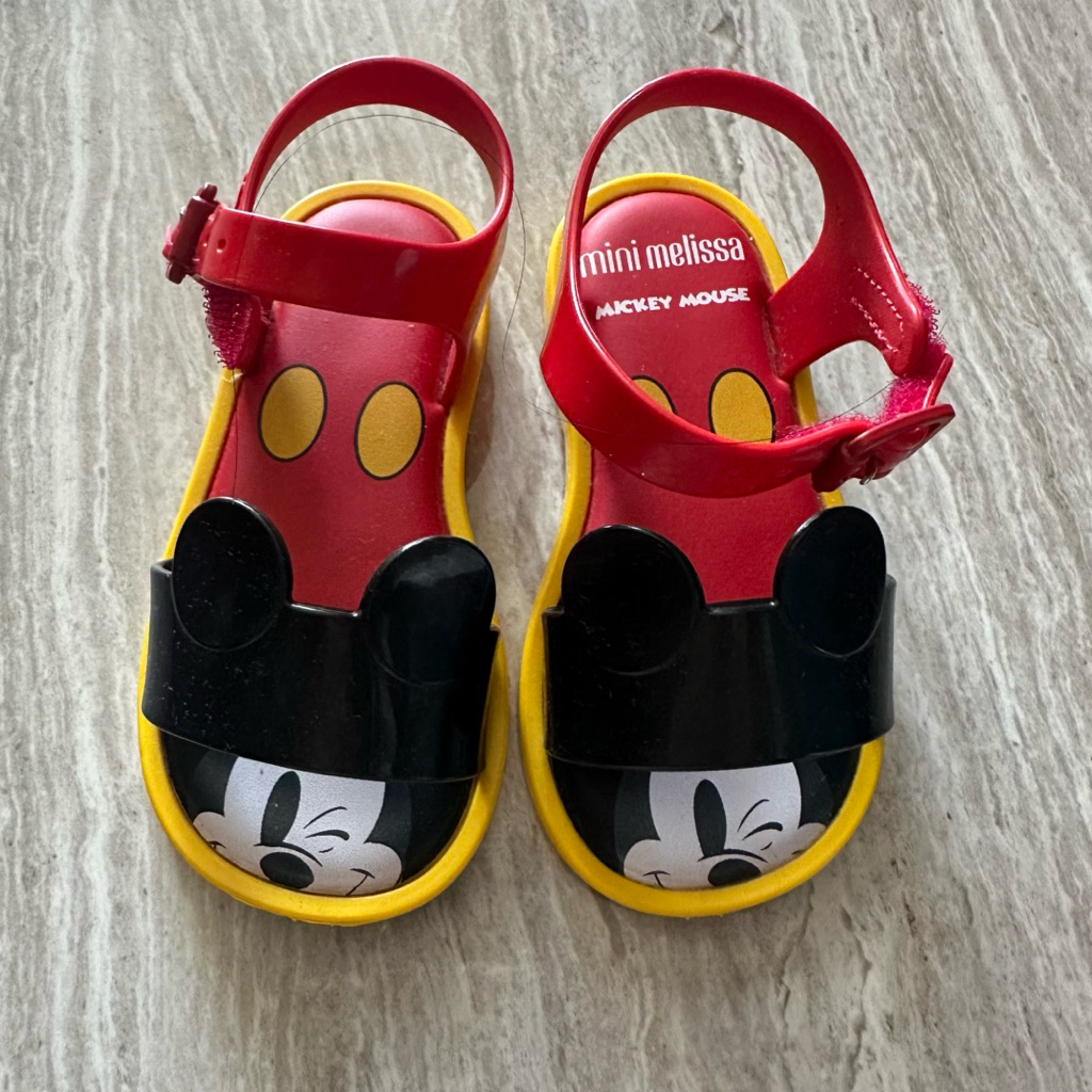 preloved like new Mini Melissa Mickey sandal