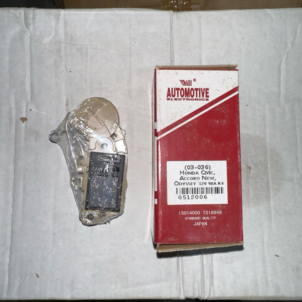 IC REGULATOR / ALTERNATOR / CAS HONDA CIVIC / ACCORD NEW / ODYSSEY USI 0512006 / 03-036