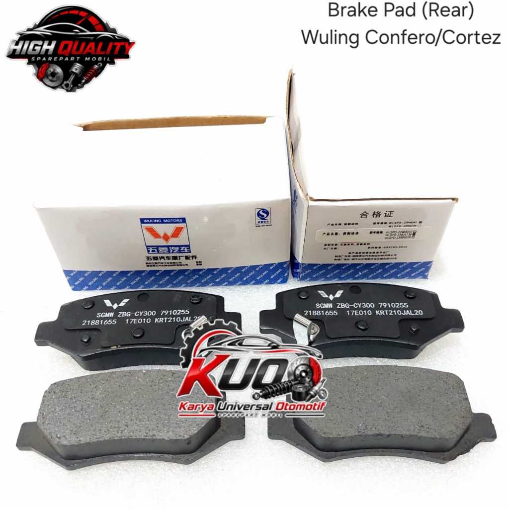 BRAKE PAD REAR WULING CONFERO/ CORTEZ