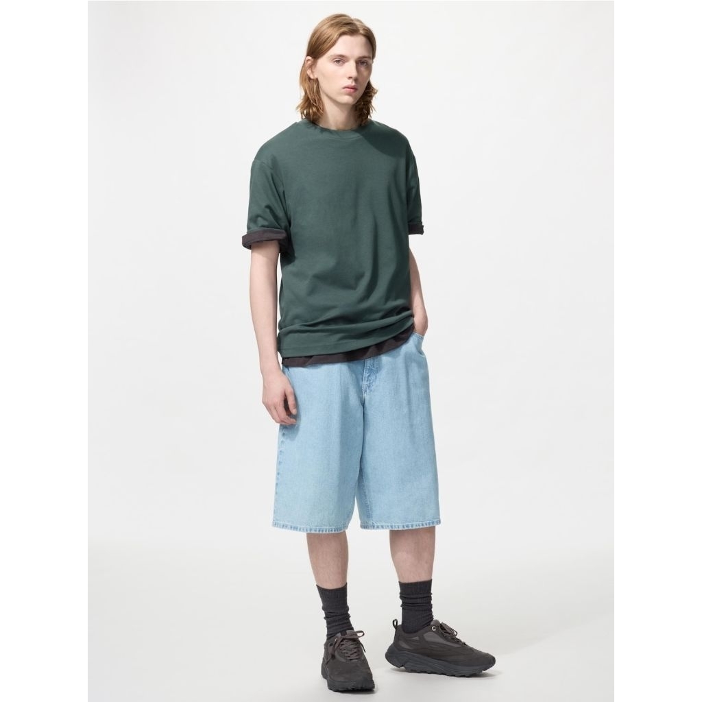 MEN Celana Pendek Jeans (Jorts) UNIQLO