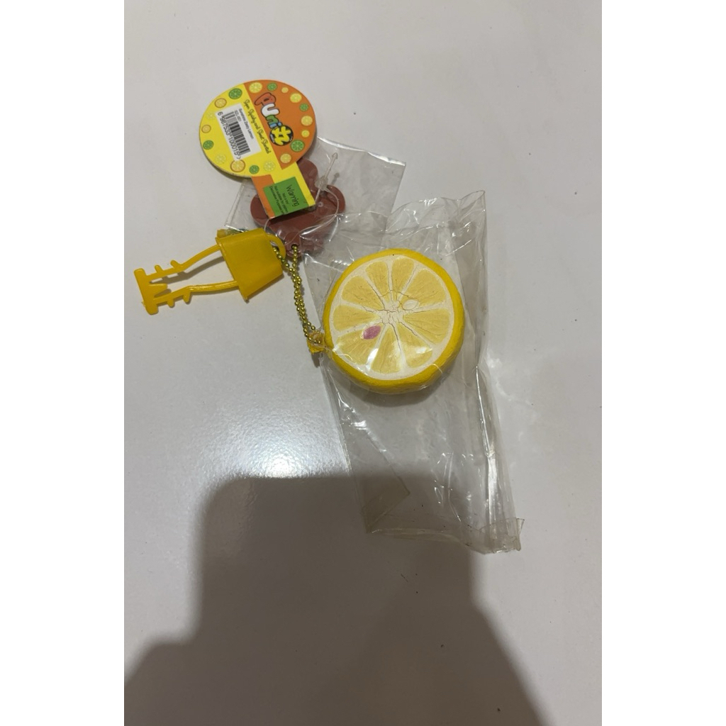 squishy licensed punimaru mini lemon