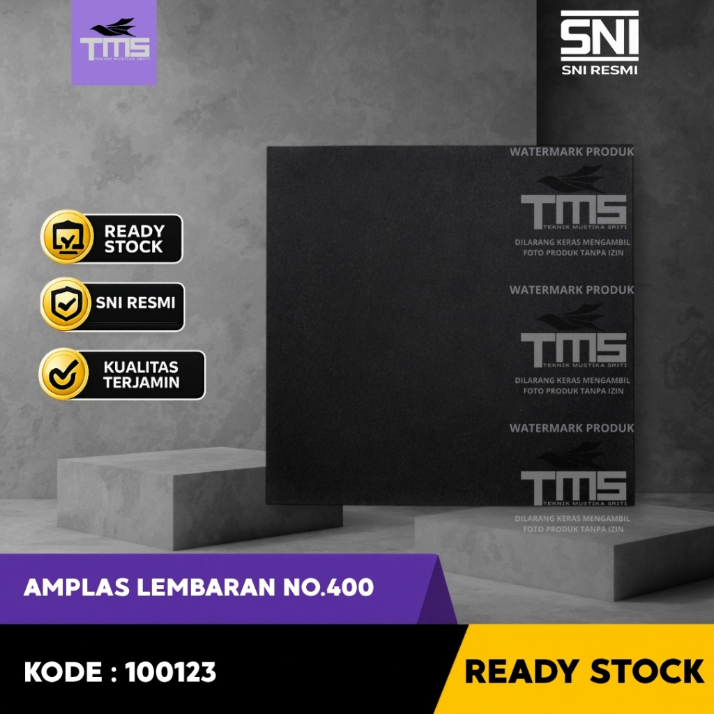 Amplas Lembaran No 400 Amplas Halus Finishing Cat Kayu Besi Tembok Taiyo Ready Stock