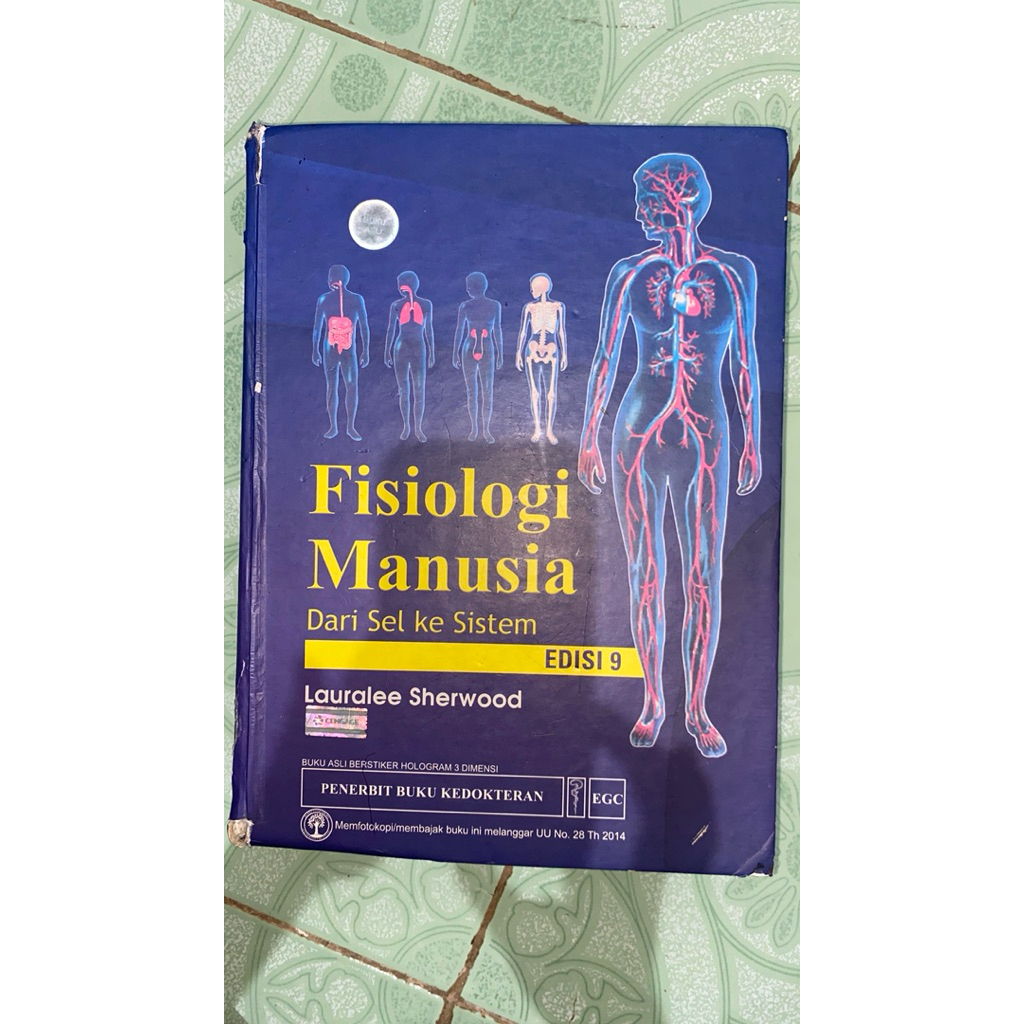 Fisiologi Sherwood (Buku Kedokteran) Preloved Pribadi