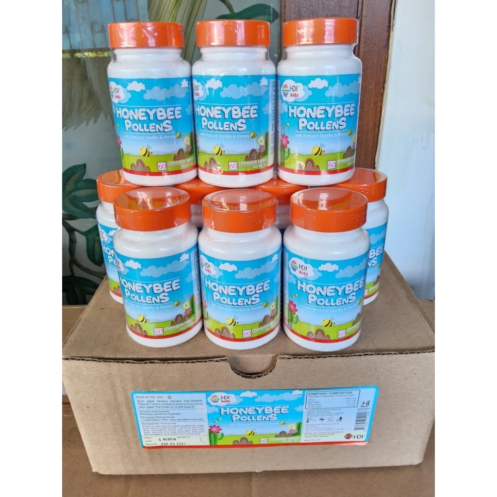 Honey Bee Pollens Kids Vitamin Anak