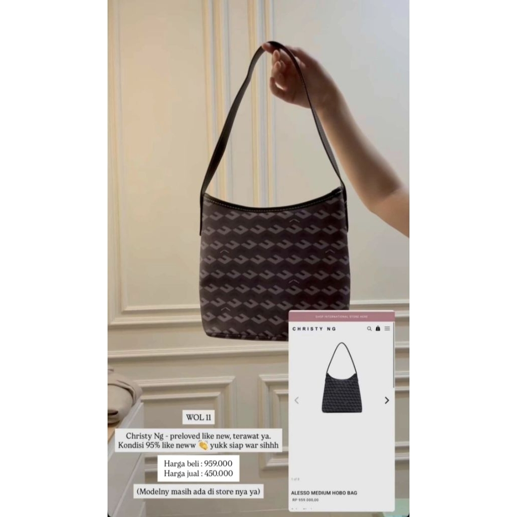 Tas Cristy NG preloved
