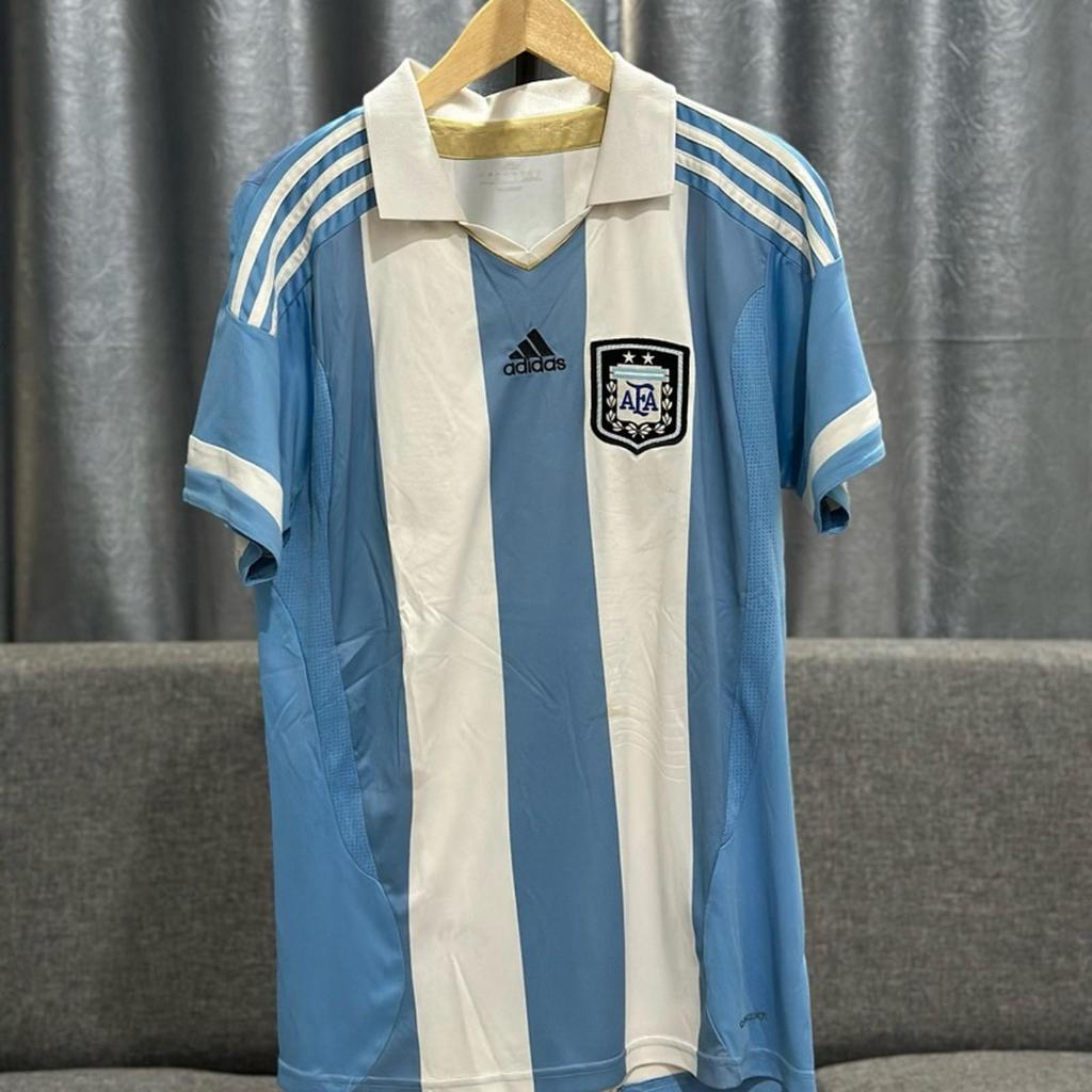 Vintage Adidas Argentina Jersey Home Mens Soccer 2012