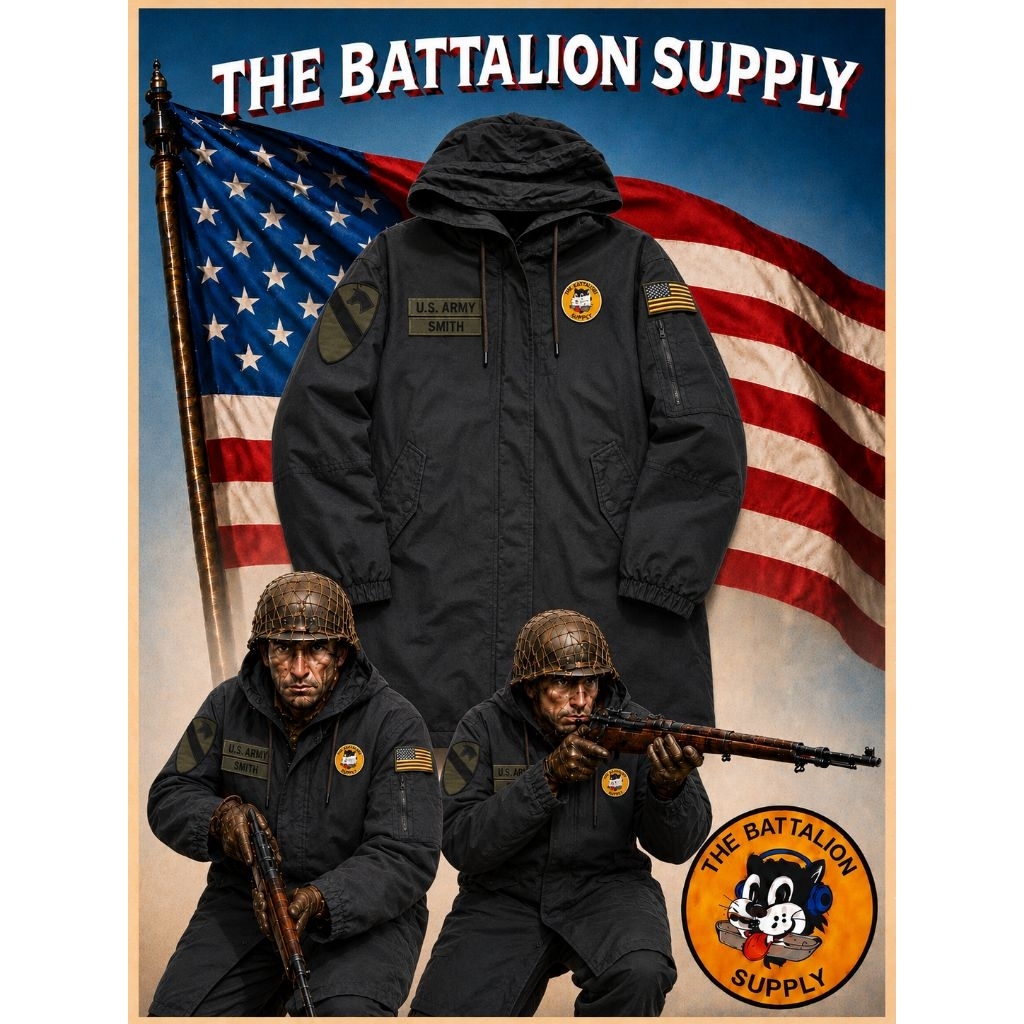 jacket parka military field jacket repro us army cavalry