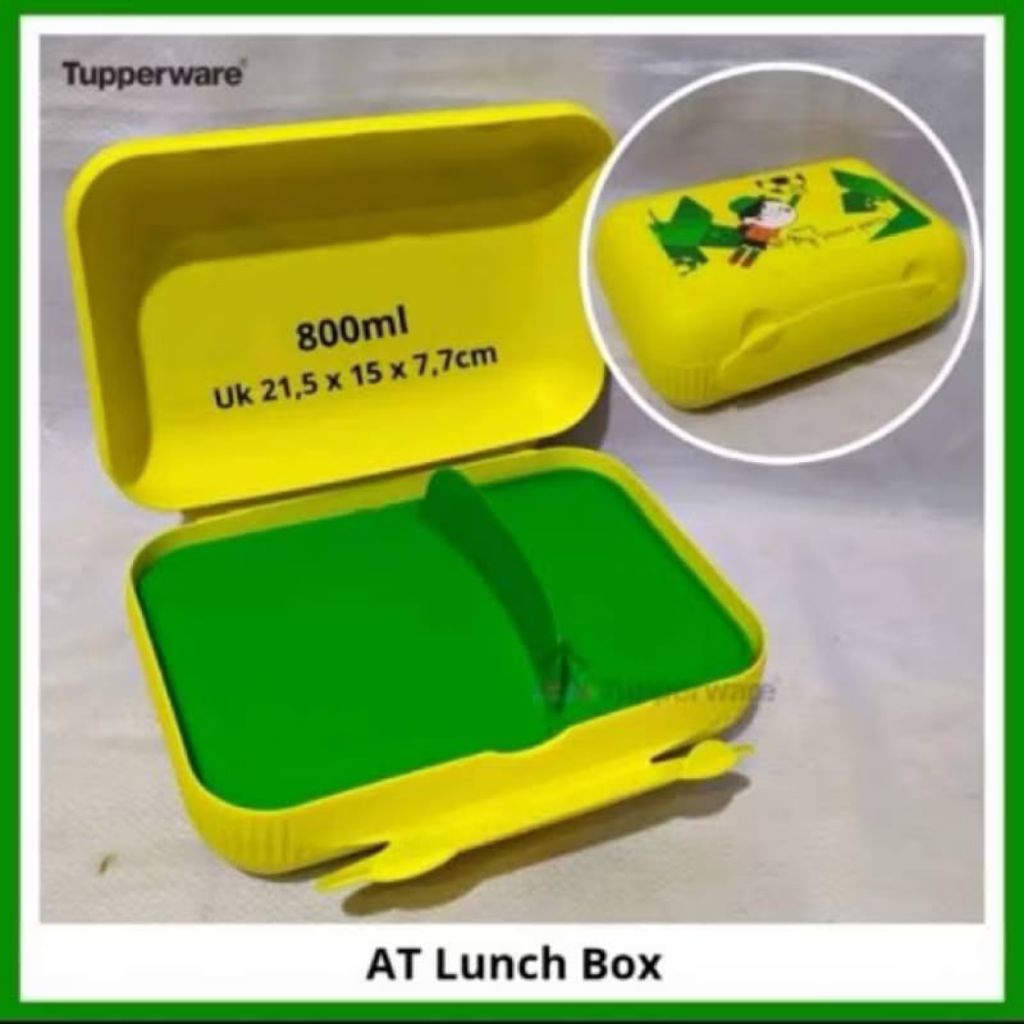 At lunch set box tupperware