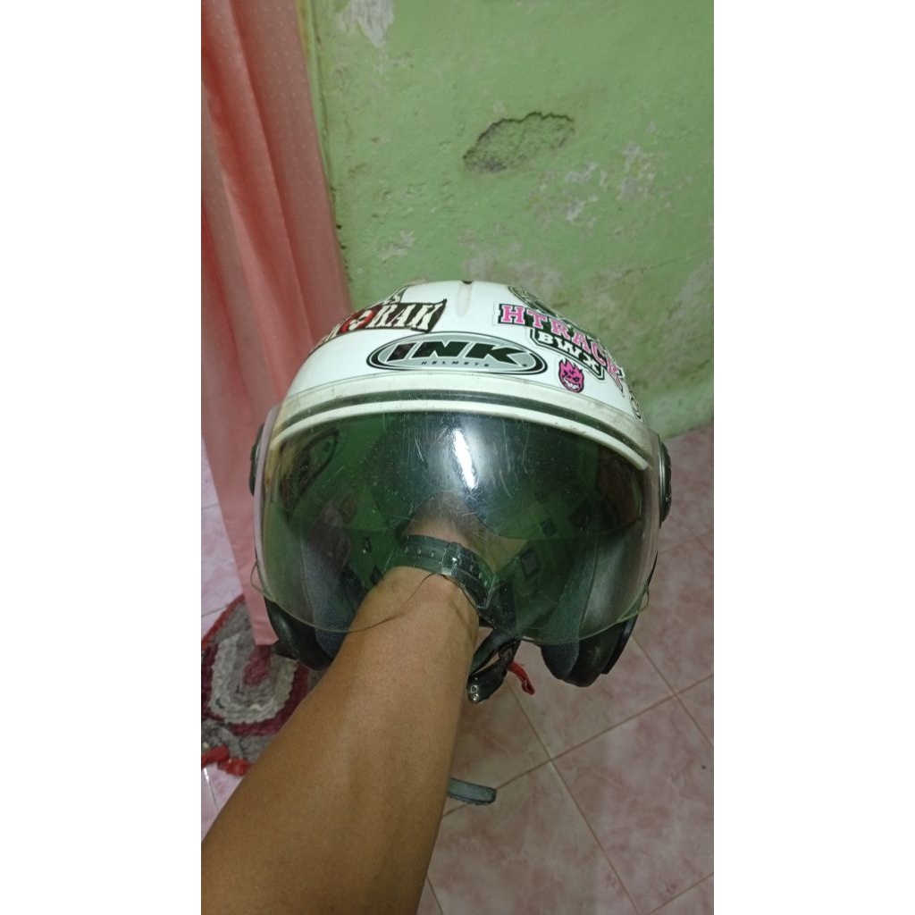 Helm ink stillo classic doubel visor