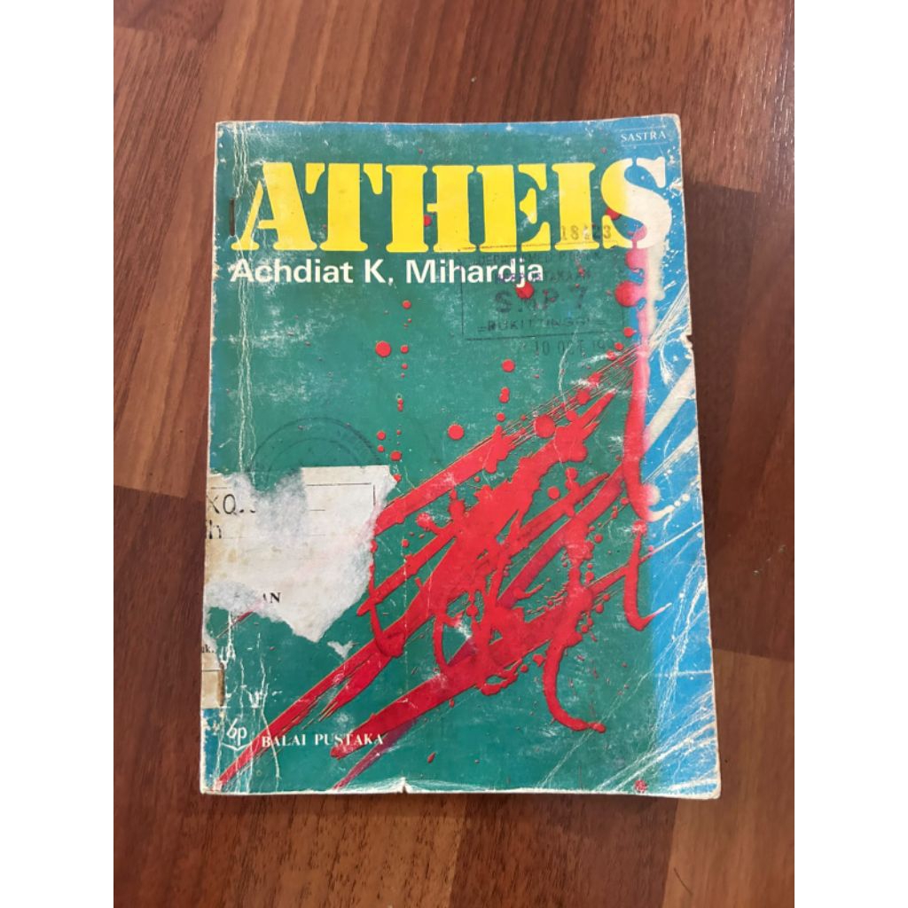 buku - ATHEIS
Achdiat K, Mihardja