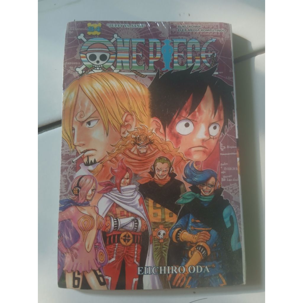 Komik One Piece vol 84 segel