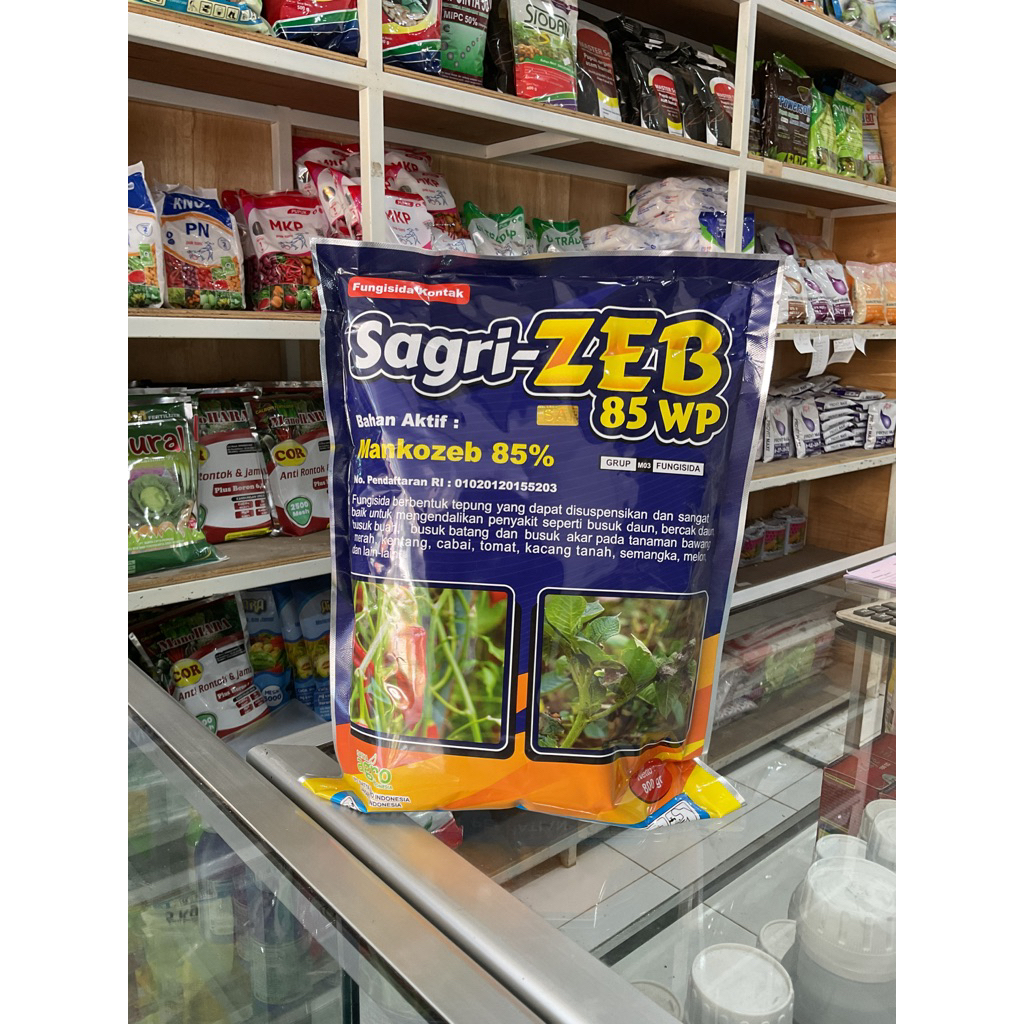 SAGRI ZEB 85 WP BIRU 800 Gr FUNGISIDA SAGRIZEB