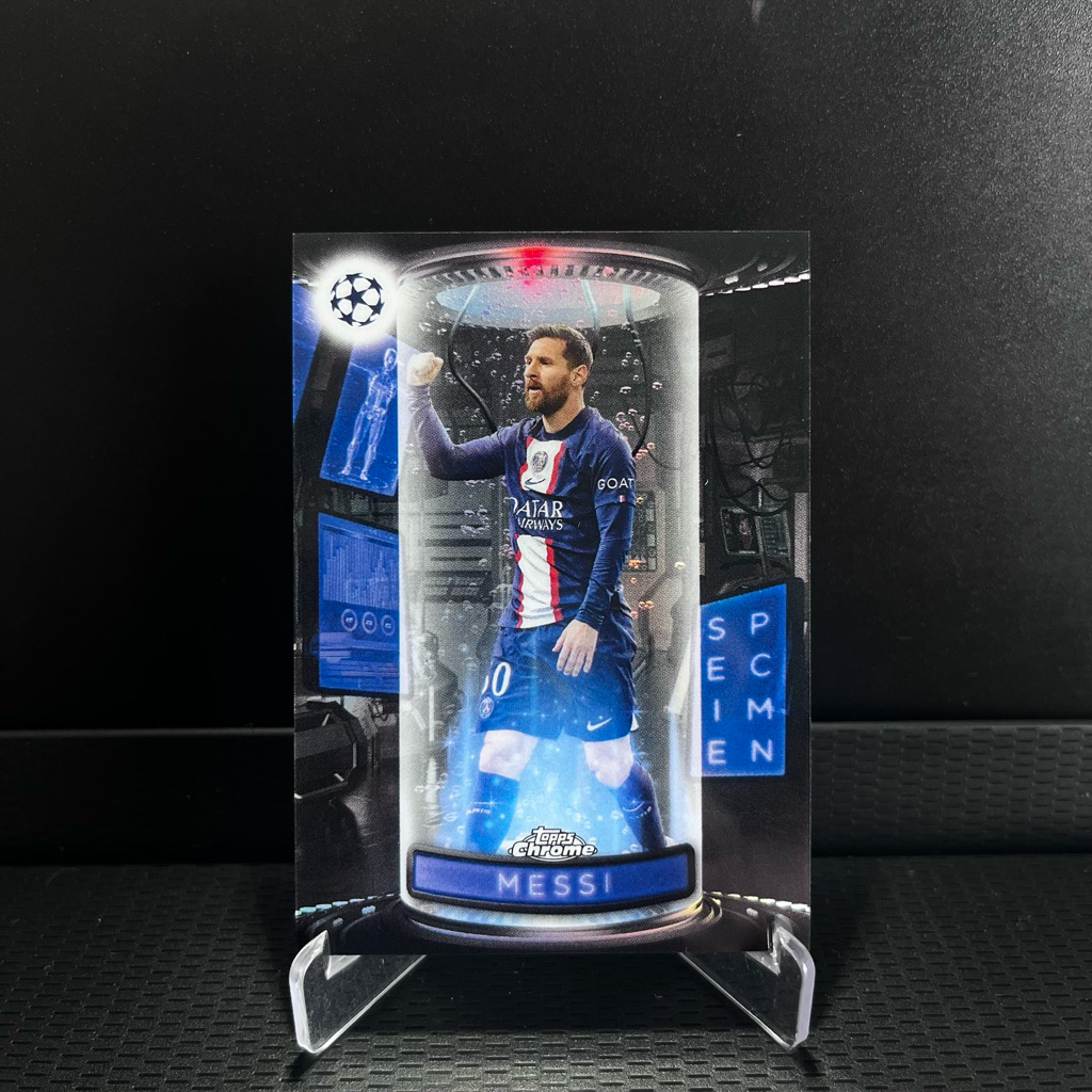 Kartu Bola Topps Panini Lionel Messi ORIGINAL