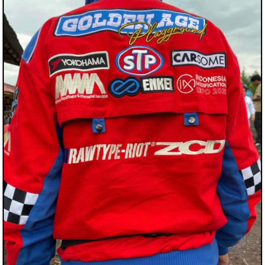Jaket Nascar Rawtype Riot Golden Age Playground Jacket RTR