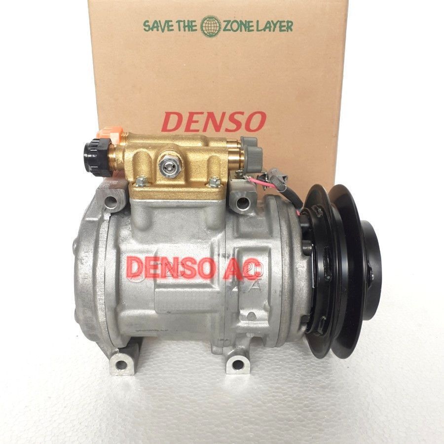 Compressor Compresor Kompressor Kompresor AC Freon HFC-134a R-134a 10PA20C 10PA20 20A Merek DENSO AS