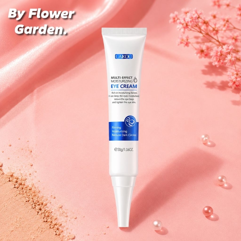 Laikou moizturizing eye cream 30ml BigSize. (Free madame gie sheet mask)