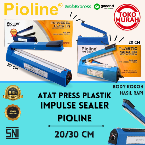 Plastic/Impulse Sealer/Penyegel Plastik PIOLINE 20/30 CM Premium Quality
