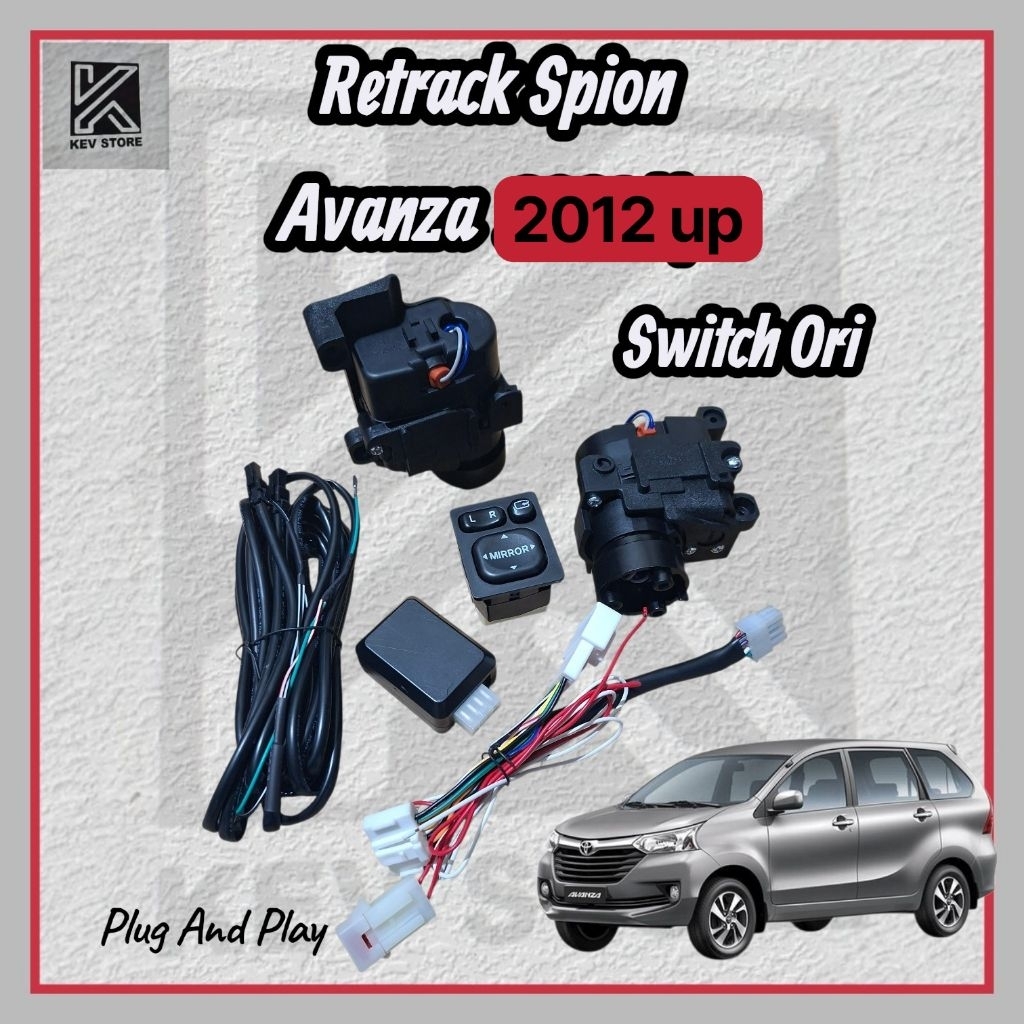 Retrack Spion Avanza 2012 up Swit Ori