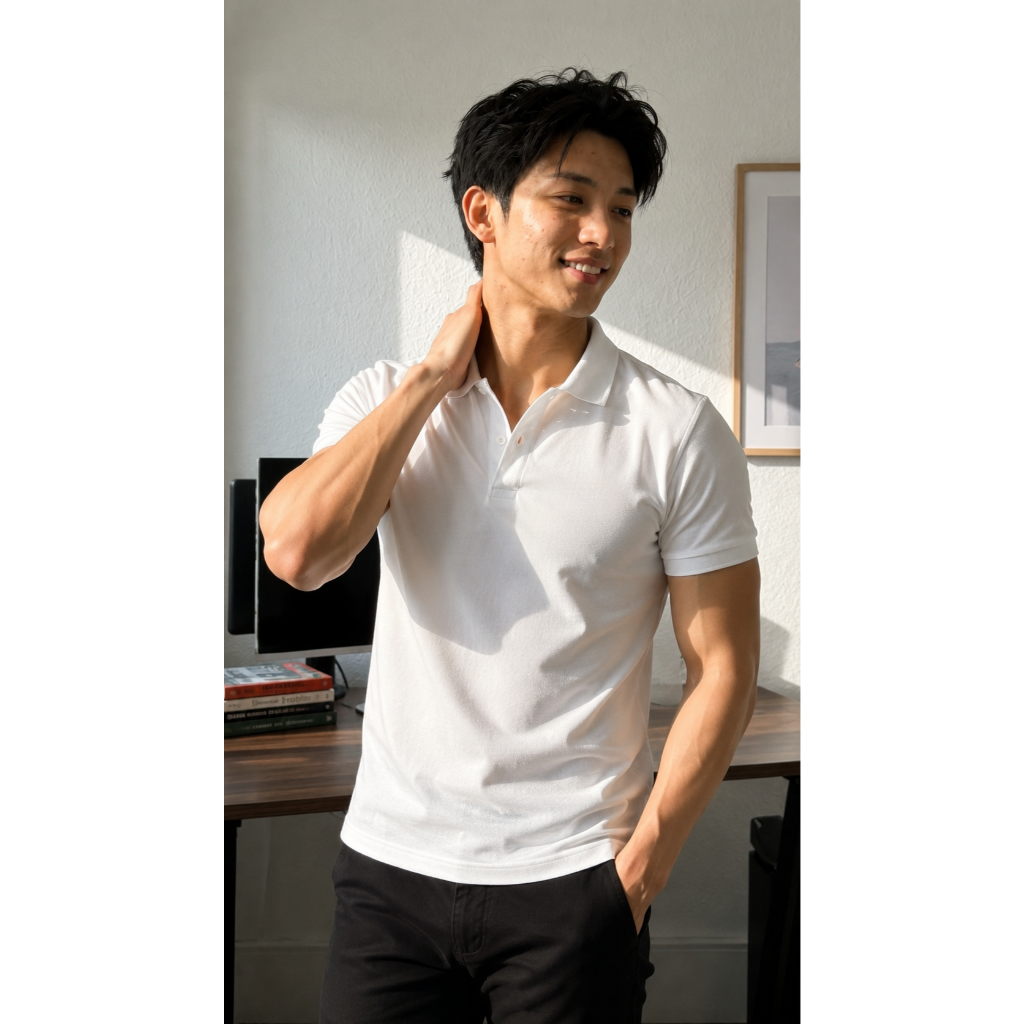 Kaos Polo Pria Premium Tebal Kaos Kerah polo | Basic Polo Shirt