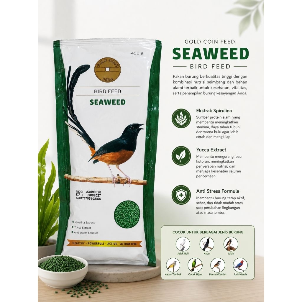 GOLD COIN SEAWEED