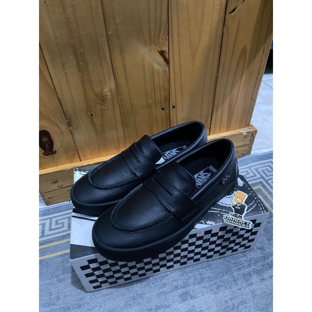 VANS SKATE LOAFER LEATHER RESMI PT GMG