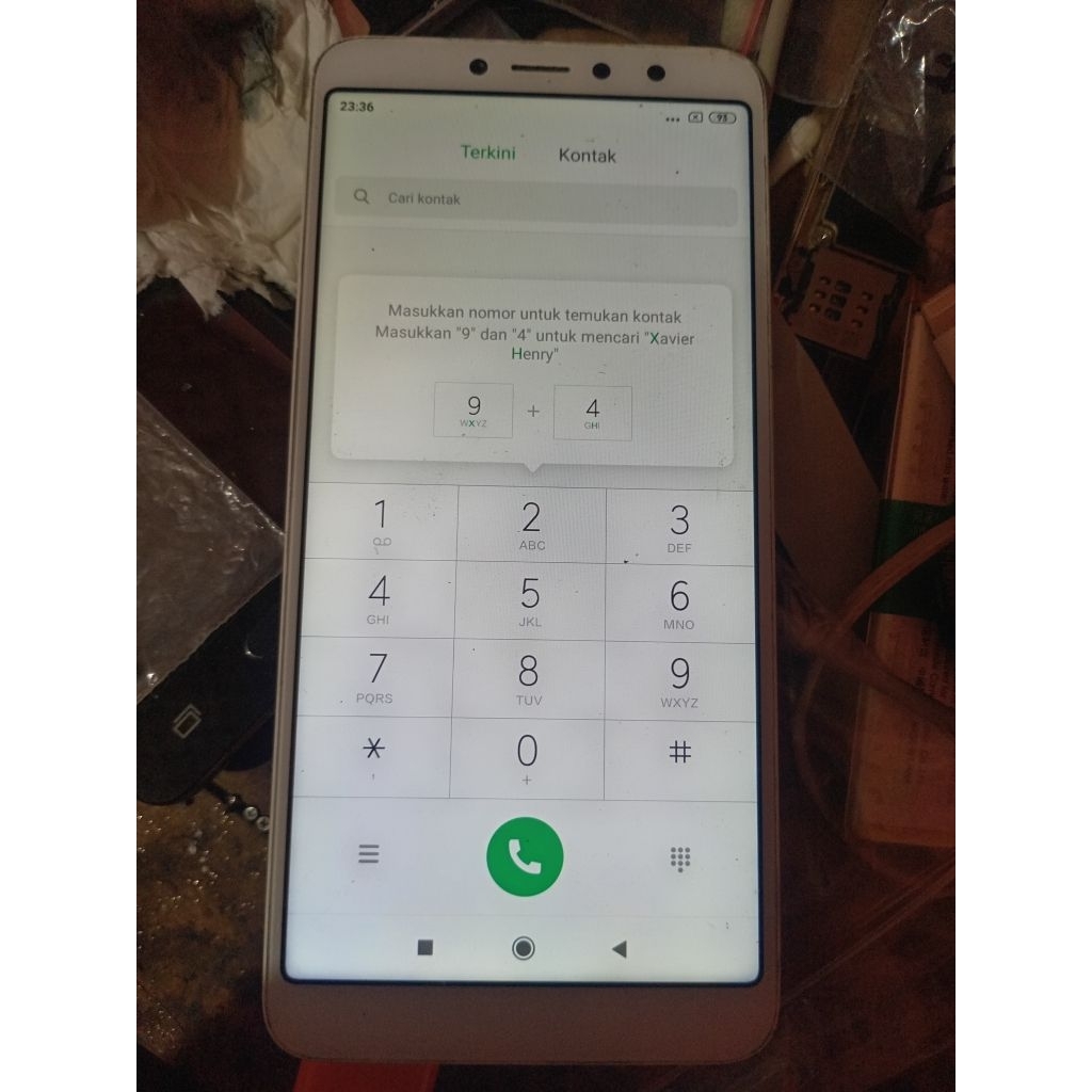 lcd redmi s2 ori copotan