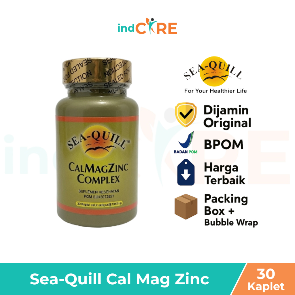 Sea Quill Cal Mag Zinc Complex Isi 30 Kaplet