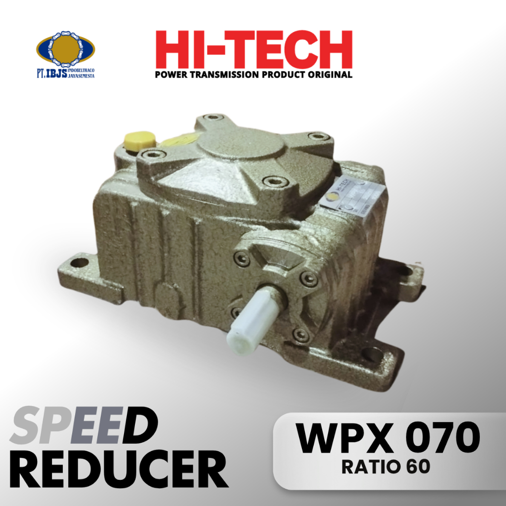 HITECH Gearbox Speed Reducer WPX 070 Ratio 1:60 1HP
