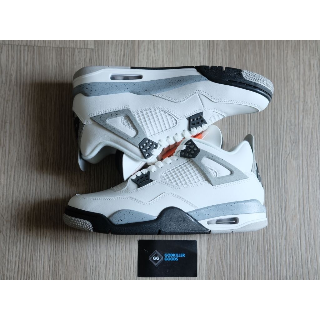 Air Jordan 4 Retro White Cement Kickwho