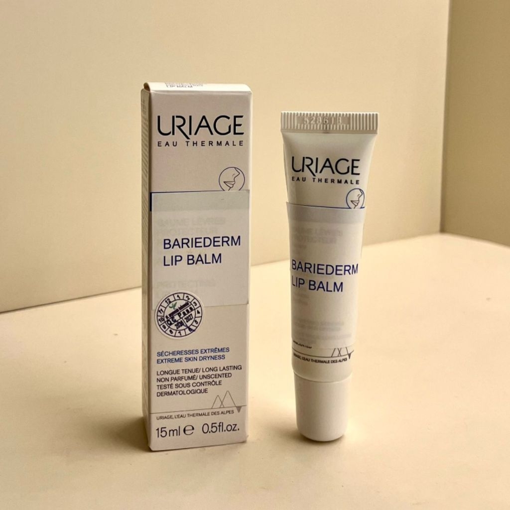 Uriage Bariederm Lip Balm 15ml / Pelembab Bibir Kering