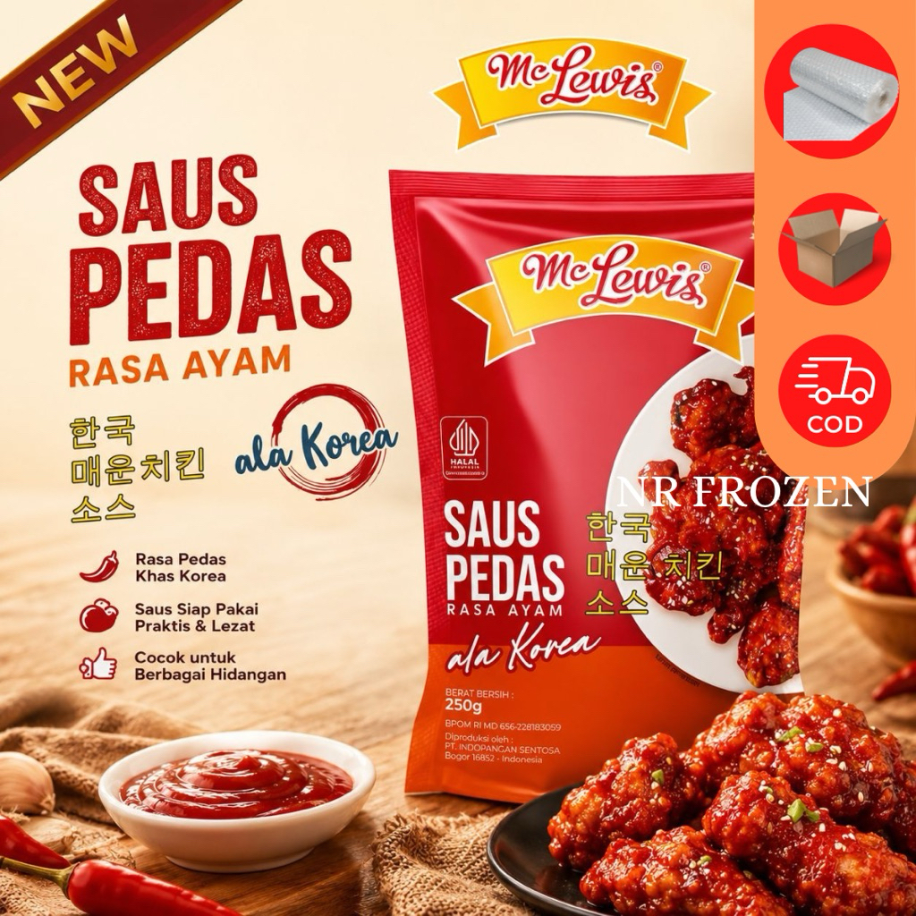 Mc lewis saus pedas korea 250g N1133