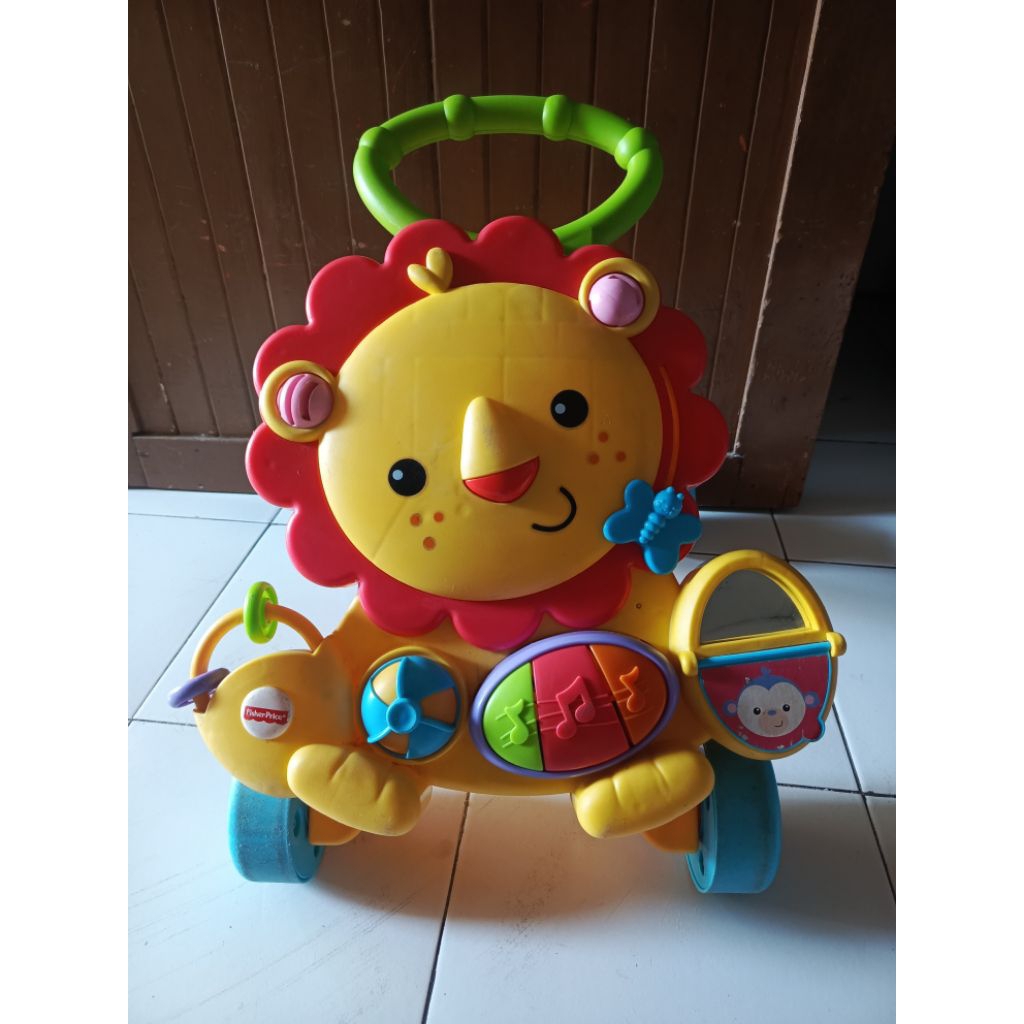 pushwalker fisherprice push walker fisher price preloved