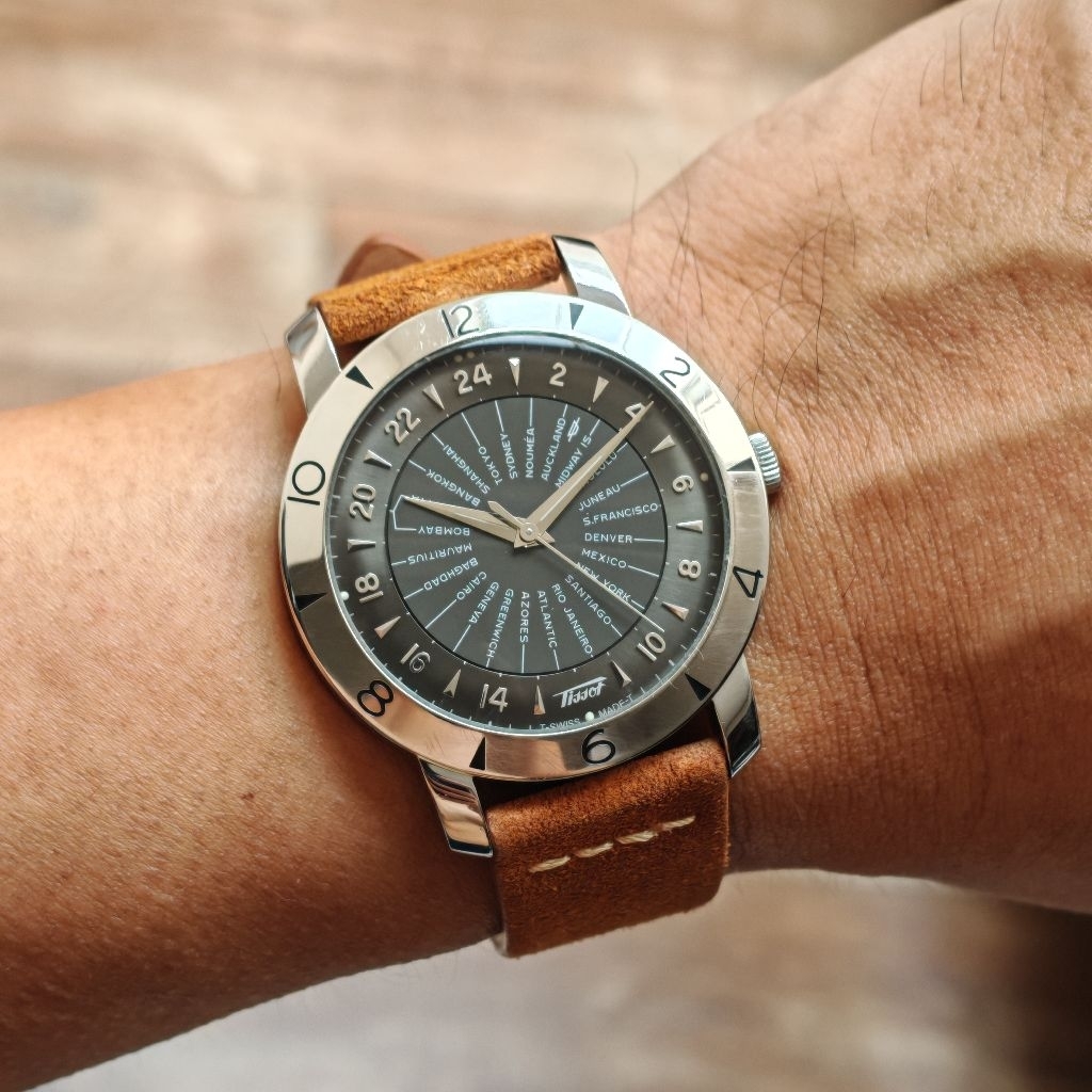 Tissot Heritage Navigator limited edition 160th Anniversary automatic Chronometer COSC grey Ghost di