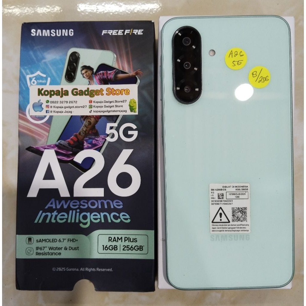 Samsung Galaxy A26 5g 8/256 second fullset