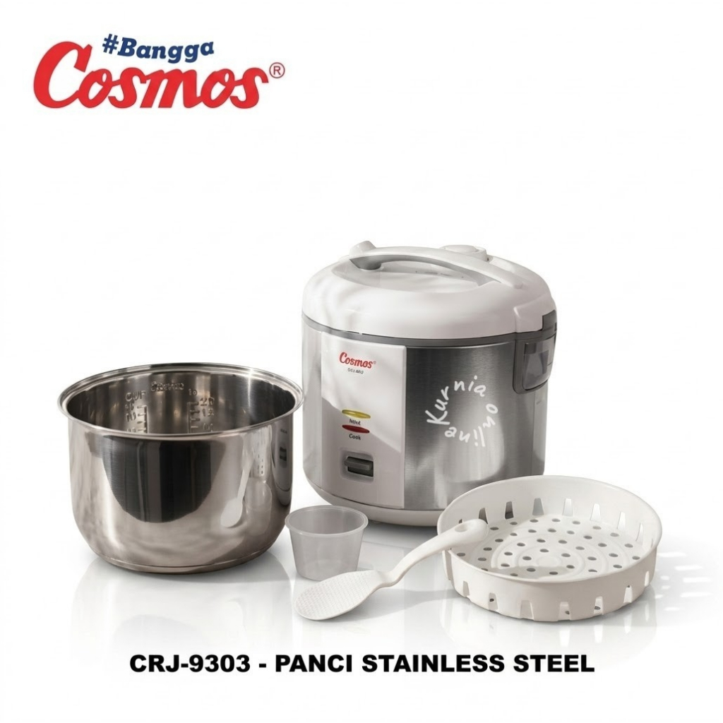 Magicom rice cooker cosmos 2 liter CRJ 9303 STAINLESS