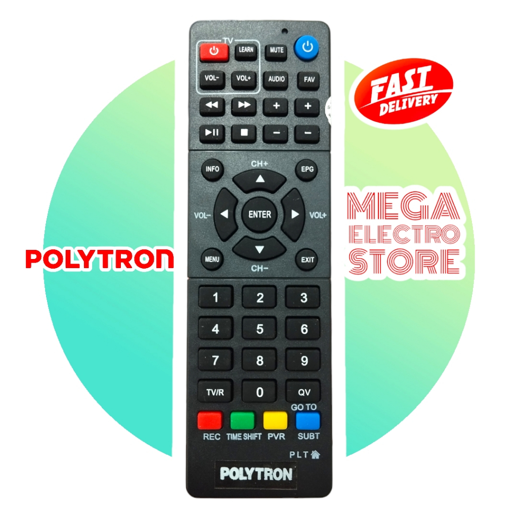 REMOTE REMOT STB POLYTRON PDV 600 DVB-T2
