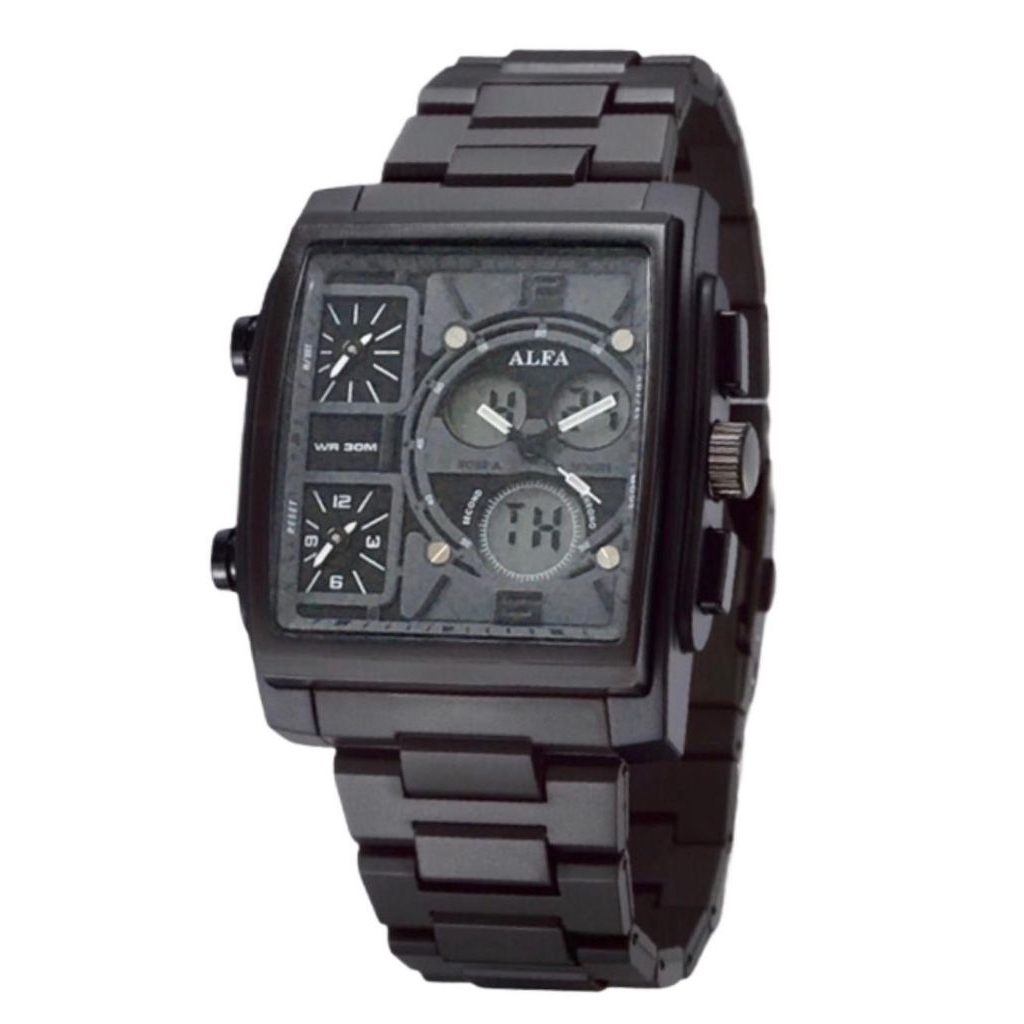 Jam Tangan Pria Alfa Mika Original