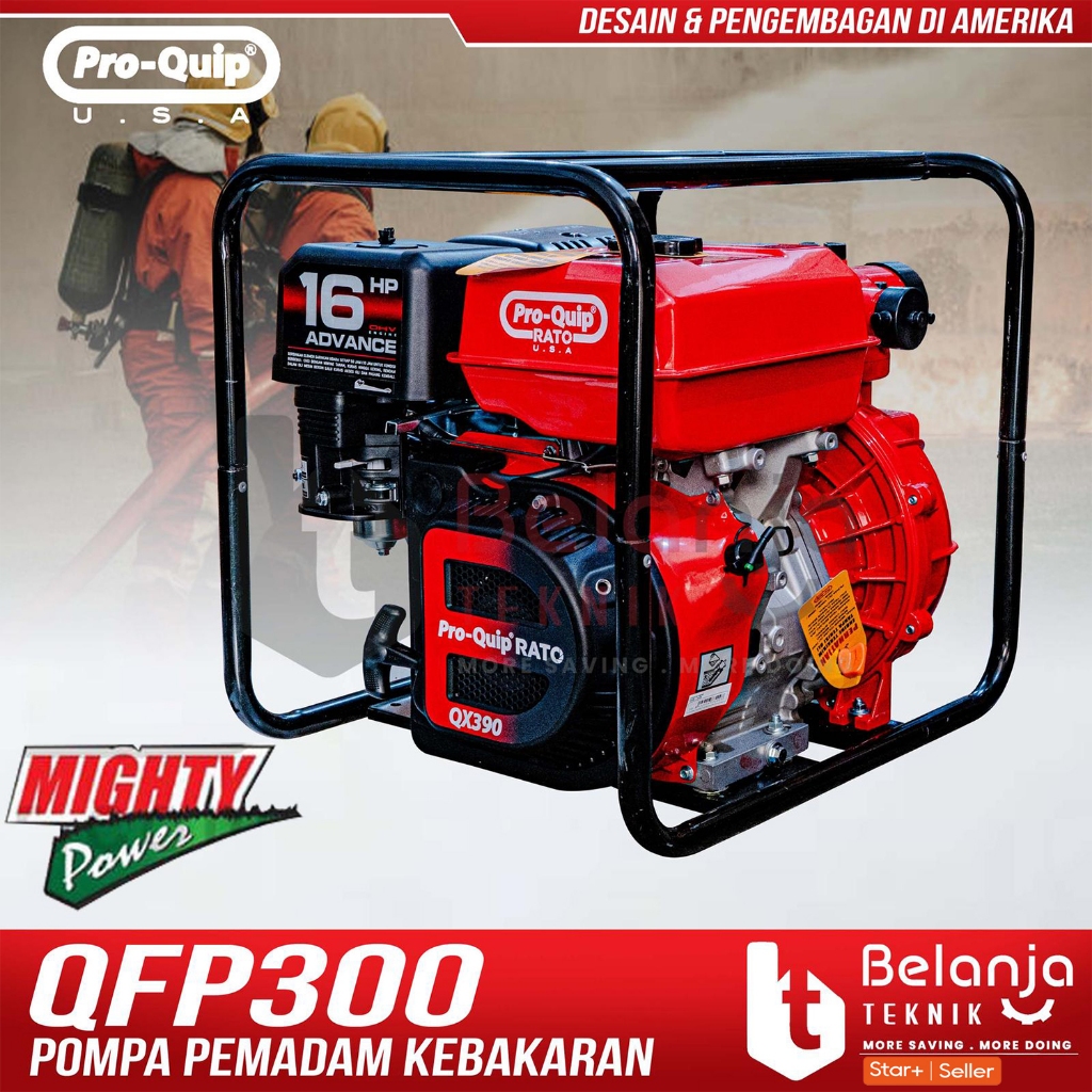 Prouip Pompa Air QFP 300 Pemadan Alkon 3 Inch Water Pump QFP 300 3" In