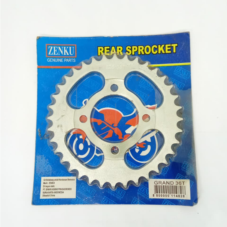 GEAR BELAKANG GRAND 36T ZENKU