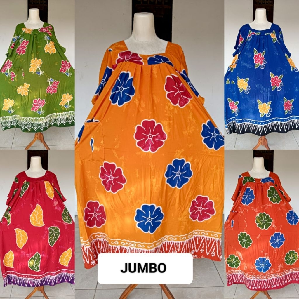 Daster Batik BL Sikak Jumbo LD 140cm / Batik Solo