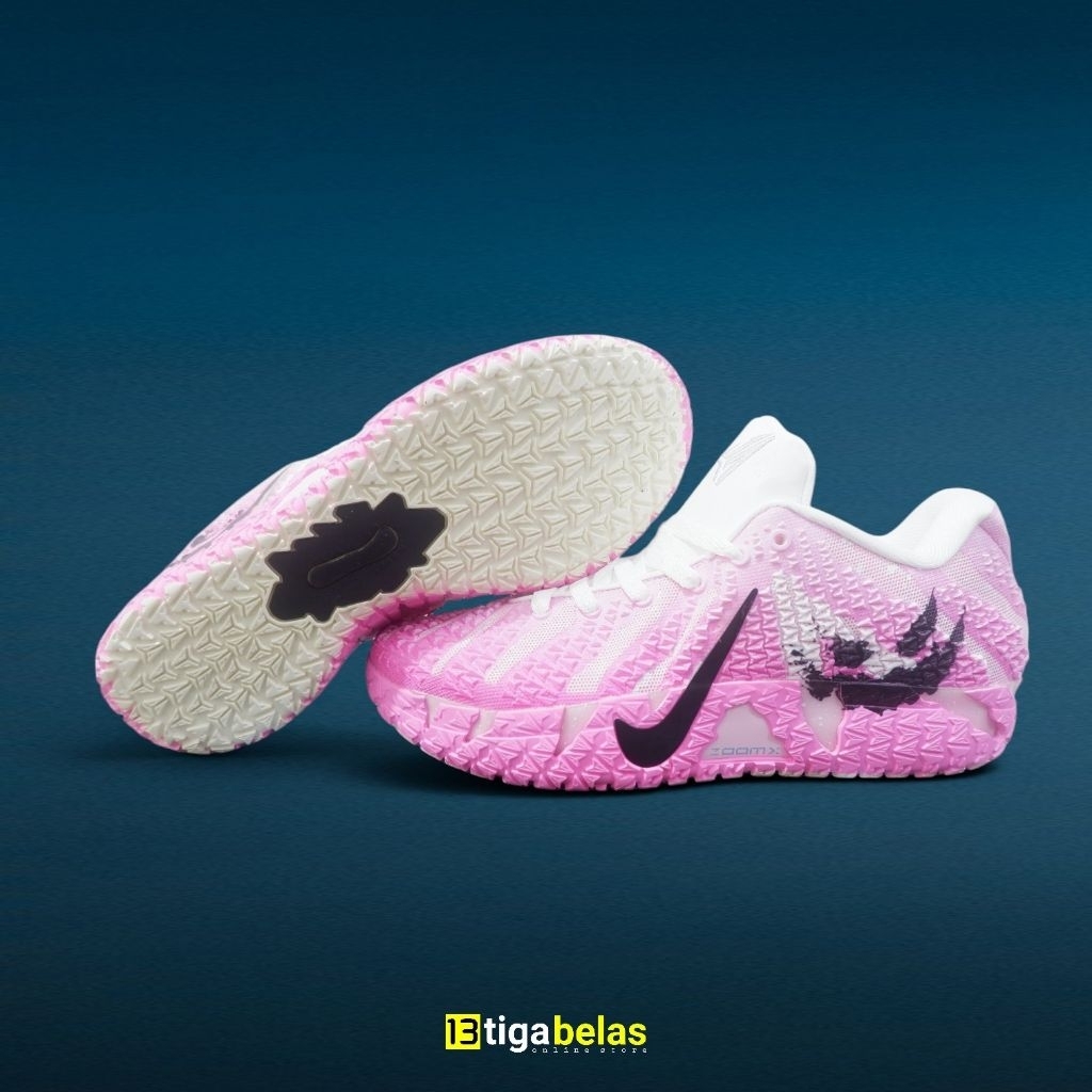 SEPATU NIKE JA 3 Helloween Pink